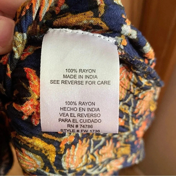 Patrons of Peace Boho Dress Size Medium - Picture 4 of 5